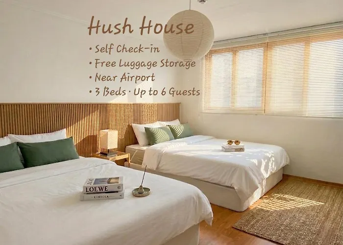 Bed & Breakfast Max 6, 3 Queen Beds, Luggage Keep, Near Hongdae
