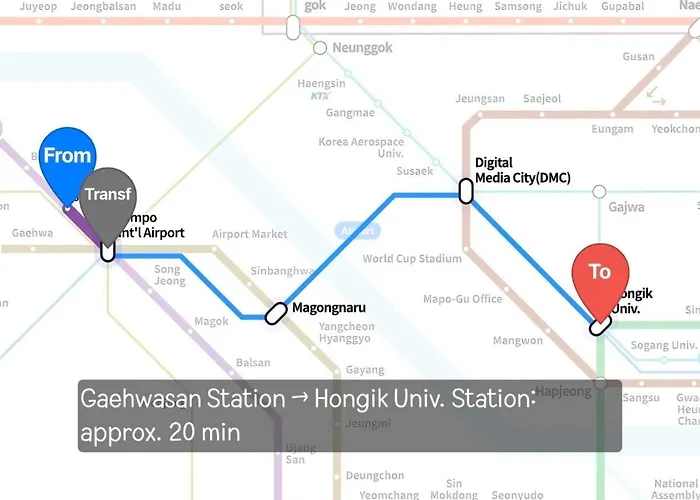 Bed & Breakfast Max 6, 3 Queen Beds, Luggage Keep, Near Hongdae *